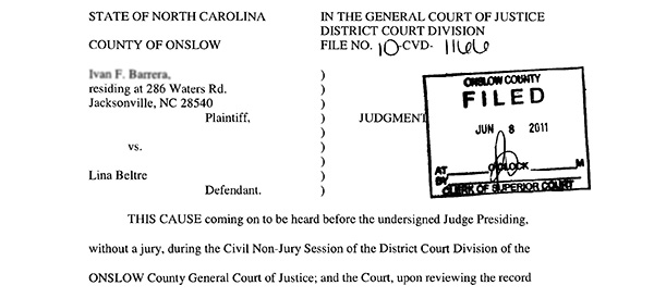 Sworn Translation of a Legal Sentence or Resolution